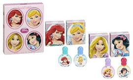 DISNEY Princesses Coffret cadeau de 4 Miniatures de 7 ml DISNEY Princesses Coffret cadeau de 4 Miniatures de 7 ml