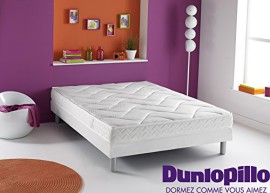 Dunlopillo 1055652 Matelas Rêve Aérotex 190 x 120 x 17 cm Dunlopillo 1055652 Matelas Rêve Aérotex 190 x 120 x 17 cm