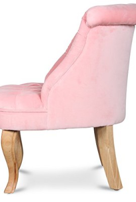 Fauteuil crapaud capitonné velours rose Trianon Fauteuil crapaud capitonné velours rose Trianon 4