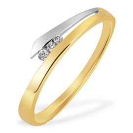 Goldmaid – Pa R3249BI – Bague Femme – Or bicolore 585/1000 (14 carats) 1.5 gr – Diamant Goldmaid – Pa R3249BI – Bague Femme – Or bicolore 585/1000 (14 carats) 1.5 gr – Diamant 2