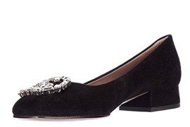 Gucci-ballerines-femme-en-daim-neuves-kid-noir-0-2