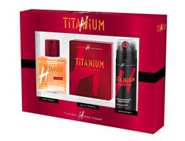 H pour HOMME Coffret Titanium Eau de Toilette 75 ml + Déo 200ml + Lotion Après Rasage 100 ml H pour HOMME Coffret Titanium Eau de Toilette 75 ml + Déo 200ml + Lotion Après Rasage 100 ml