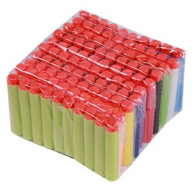 Hangqiao 100pcs Pistolet à Fléchettes Balles pour Toy Nerf N-Strike Blasters Hangqiao 100pcs Pistolet à Fléchettes Balles pour Toy Nerf N-Strike Blasters 3