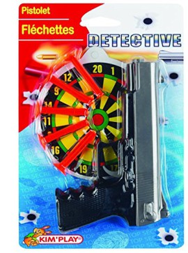 Kimplay-1172-Jeu-De-Flchettes-Pistolet--Flchettes-Cibles-0