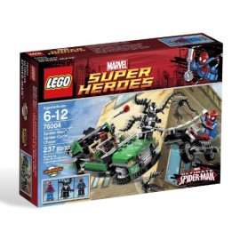 LEGO Super Heroes Marvel – Spiderman – La poursuite en moto-araignée – 76004 LEGO Super Heroes Marvel – Spiderman – La poursuite en moto-araignée – 76004