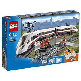 Lego® City – 60051 – Jeu De Construction – Le Train De Passagers À Grande Vitesse Lego® City – 60051 – Jeu De Construction – Le Train De Passagers À Grande Vitesse