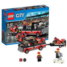 Lego City – 60084 – Jeu De Construction – Le Transport De Motos De Course Lego City – 60084 – Jeu De Construction – Le Transport De Motos De Course