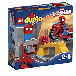 Lego-Duplo-Super-Heroes-10607-Jeu-De-Construction-Spider-man-Web-bike-Workshop-0