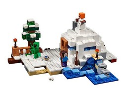 Lego-Minecraft-21120-Jeu-De-Construction-La-Cachette-Dans-La-Neige-0-0