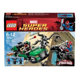 Lego-Super-Heroes-Marvel-76004-Jeu-de-Construction-La-Poursuite-en-Moto-Araigne-Spider-Man-0-2