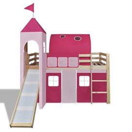 Lit-mezzanine-avec-chelle-toboggan-rose-chteau-princesse-0-6