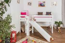 Lit-pour-enfant-Lit-en-mezzanine-Samuel-en-htre-massif-peint-en-blanc-avec-diapositive-sommier–lattes-droulable-inclus-90-x-200-cm-0-3