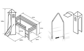 Lit-surlev-denfant-avec-tour-et-toboggan-bois-de-pin-massif-blanc-Pirat-noirblanc-SHB031032-0-0