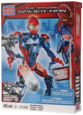 Mega Bloks – 91296 – Jeu de Construction – The Amazing Spider-Man – Stealth Techbot Mega Bloks – 91296 – Jeu de Construction – The Amazing Spider-Man – Stealth Techbot