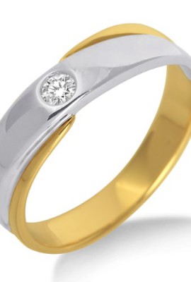 Miore – M9003RM – Bague Femme – Or deux couleurs 375/1000 (9 carats) 2.43 gr – Diamant 0.04 cts Miore – M9003RM – Bague Femme – Or deux couleurs 375/1000 (9 carats) 2.43 gr – Diamant 0.04 cts 2