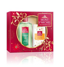 Mont Saint Michel Coffret 2 Produits Fraîcheur Intense Eau de Cologne Flacon 250 ml/Savon Douceur 125g Mont Saint Michel Coffret 2 Produits Fraîcheur Intense Eau de Cologne Flacon 250 ml/Savon Douceur 125g 2