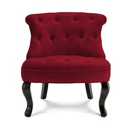 Open en ville – Fauteuil Crapaud Capitonne Velours Rouge Venise Open en ville – Fauteuil Crapaud Capitonne Velours Rouge Venise 3