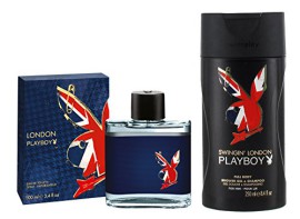 PLAYBOY Ensemble Homme SWINGIN LONDON – Eau de toilette 100 ml et Gel Douche 250 ml PLAYBOY Ensemble Homme SWINGIN LONDON – Eau de toilette 100 ml et Gel Douche 250 ml