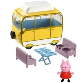 Peppa Pig – Le Camping-Car et Peppa – Véhicule et Figurine 5cm (Import Royaume Uni) Peppa Pig – Le Camping-Car et Peppa – Véhicule et Figurine 5cm (Import Royaume Uni)