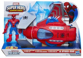 Playskool-A5662E240-Jouet-De-Premier-Age-Spider-Man-Spider-Jet-Figurine-125-Cm-0-0