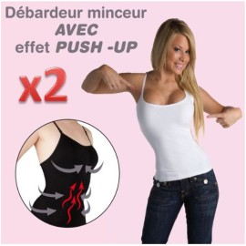 ProBache – Lot de 2 débardeurs minceur effet ventre plat taille M/L ProBache – Lot de 2 débardeurs minceur effet ventre plat taille M/L