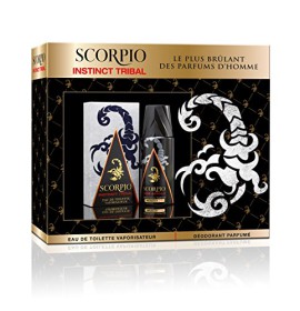 Scorpio-Coffret-2-Produits-Instinct-Tribal-Eau-de-Toilette-Flacon-75-mlDodorant-Atomiseur-150-ml-0