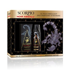 Scorpio-Coffret-2-Produits-Noir-Absolu-Eau-de-Toilette-Flacon-75-mlDodorant-Atomiseur-150-ml-0