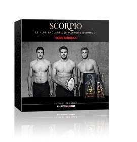 Scorpio Coffret Prestige 2 Produits Noir Absolu Eau de Toilette Flacon 75 ml/Déodorant Atomiseur 150 ml Scorpio Coffret Prestige 2 Produits Noir Absolu Eau de Toilette Flacon 75 ml/Déodorant Atomiseur 150 ml