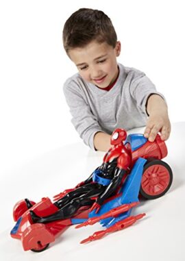 Spider-man-A8491eu40-Figurine-30-Cm-Voiture-0-2