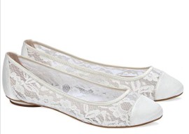 Sweetie brautschuhe de rose avec dentelle Sweetie brautschuhe de rose avec dentelle 2