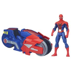 The-Amazing-Spider-Man-2-Spider-Strike-Blaze-Wing-Cycle-Moto-Ailes-de-Choc-et-Figurine-0-0