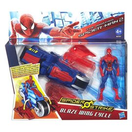 The-Amazing-Spider-Man-2-Spider-Strike-Blaze-Wing-Cycle-Moto-Ailes-de-Choc-et-Figurine-0-2