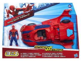 The-Amazing-Spider-Man-2-Spider-Strike-Triple-Strike-Cruiser-Vhicule-3-en-1-et-Figurine-0