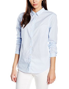 United Colors of Benetton Pinstripe Shirt – Chemisier – Manches Longues – Femme United Colors of Benetton Pinstripe Shirt – Chemisier – Manches Longues – Femme