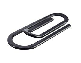 5,5 cm-Gris/noir-Clip cravate _amp; tant en acier inoxydable 5,5 cm-Gris/noir-Clip cravate _amp; tant en acier inoxydable 3