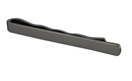 5,5 cm-Gris/noir-Clip cravate _amp; tant en acier inoxydable 5,5 cm-Gris/noir-Clip cravate _amp; tant en acier inoxydable 5