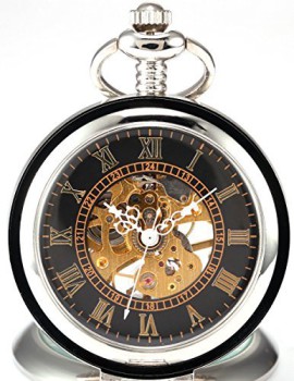 AMPM24-Montre--Gousset-Poche-Mcanique-Elegant-Squelette-Cadeau-WPK023-0