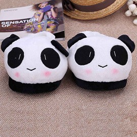 Anself Femme Chaussures chaussons thermiques hiver chaud doux en peluche ménagers en motif de panda Anself Femme Chaussures chaussons thermiques hiver chaud doux en peluche ménagers en motif de panda