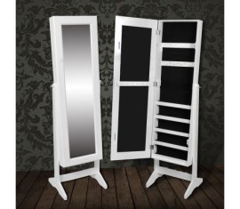 Armoire–Bijoux-Rangement-Miroir-Meuble-Chambre-Blanc-0