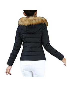 Brinny Femme Veste Capuche Manteau Parka Doudoune Fille Blouson Hiver Chaud Veste Manche Jacket Hoodie Fourrure faux Rembourré 157 Brinny Femme Veste Capuche Manteau Parka Doudoune Fille Blouson Hiver Chaud Veste Manche Jacket Hoodie Fourrure faux Rembourré 157 3