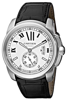 CARTIER CALIBRE DE CARTIER HOMME 42MM AUTOMATIQUE NOIR CUIR MONTRE W7100037 CARTIER CALIBRE DE CARTIER HOMME 42MM AUTOMATIQUE NOIR CUIR MONTRE W7100037 2