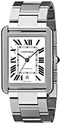 CARTIER TANK SOLO XL HOMME AUTOMATIQUE DATE SAPHIR VERRE MONTRE W5200028 CARTIER TANK SOLO XL HOMME AUTOMATIQUE DATE SAPHIR VERRE MONTRE W5200028 2