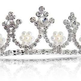 Cadeaux-de-Nol-Plaqu-rhodium-Rhinestone-simul-Nuptiale-romantique-Pearl-Tiara-0-0