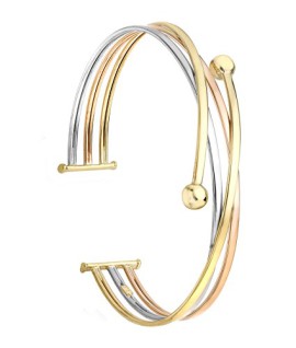 Carissima-Gold-3351679-Bracelet-Femme-Or-9-cts-Tricolore-5-Gr-0-1