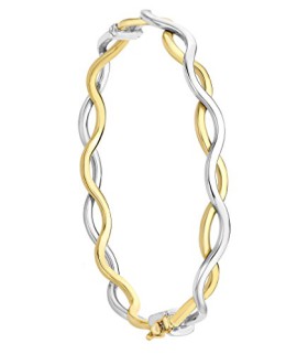 Carissima-Gold-Bracelet-Femme-Or-bicolore-3751000-9-Cts-98-Gr-0-1