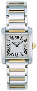 Cartier-Montre-bracelet-Homme-Acier-inoxydable-couleur-argent-0