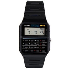 Casio – CA-53W-1ER – Standard – Montre Mixte – Quartz Digital – Cadran LCD – Bracelet Résine Noir – Retour vers le Futur Casio – CA-53W-1ER – Standard – Montre Mixte – Quartz Digital – Cadran LCD – Bracelet Résine Noir – Retour vers le Futur