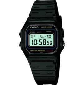 Casio-W-59-1VQES-Vintage-Montre-Mixte-Quartz-Digital-Cadran-LCD-Bracelet-Rsine-Noir-0-0