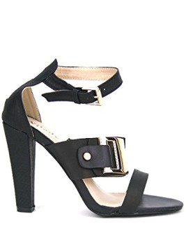 Cendriyon, Escarpin Satiné Noir SAMANTA Chaussures Femme Cendriyon, Escarpin Satiné Noir SAMANTA Chaussures Femme