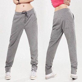 Chinatera-Femme-Casual-Pantalon-Lche-de-Danse-Sport-Yoga-Slacks-Sweat-Pants-Jogging-Skinny-Trousers-0-3